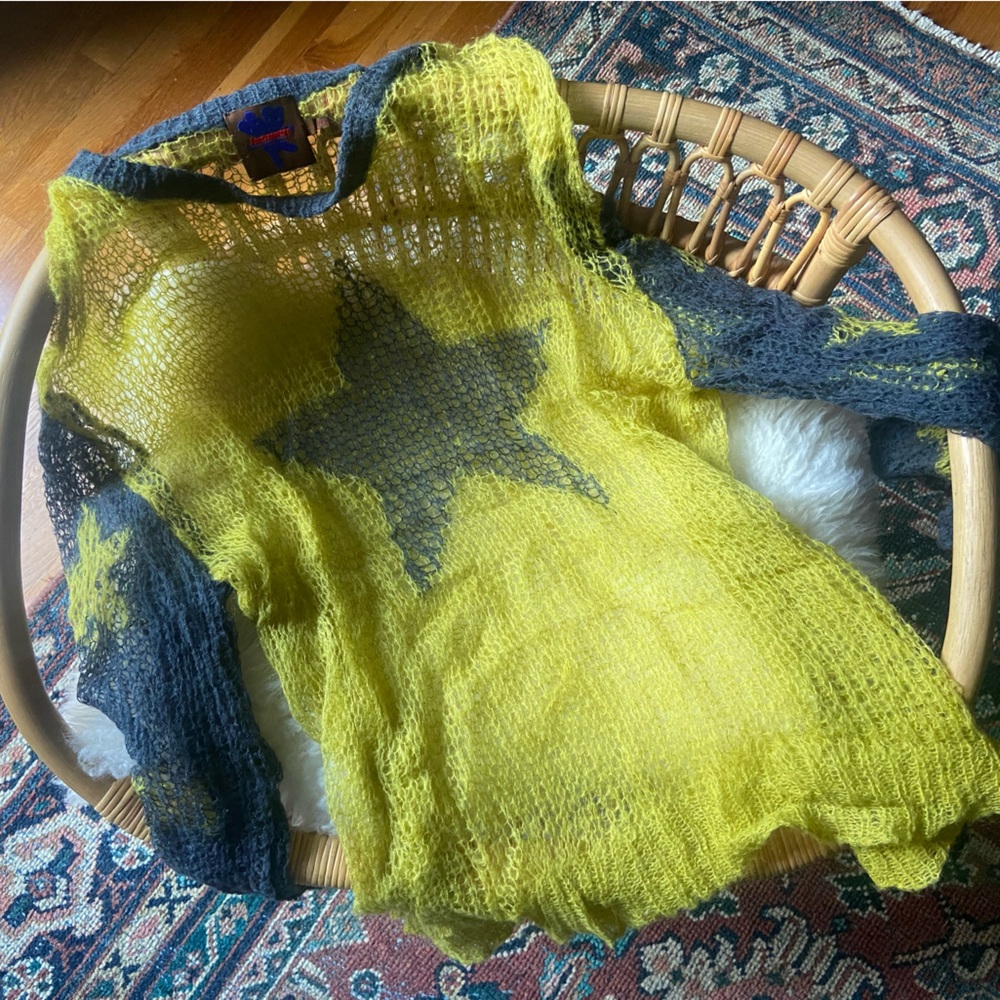 heaven by marc jacobs mohair star sweater